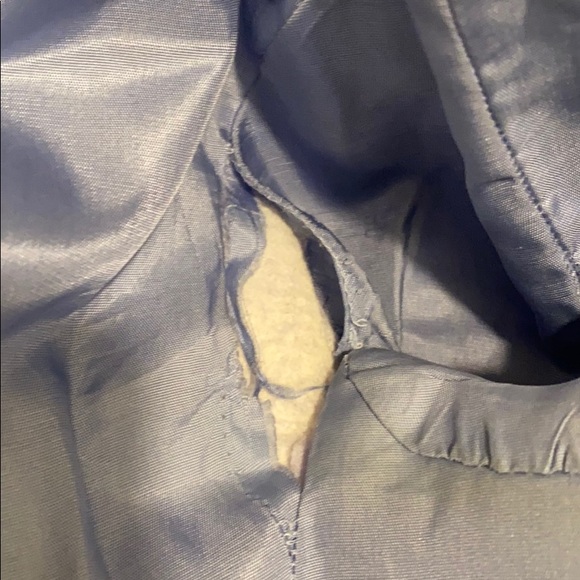 VINTAGE periwinkle 5 button Zara coat - Picture 6 of 8